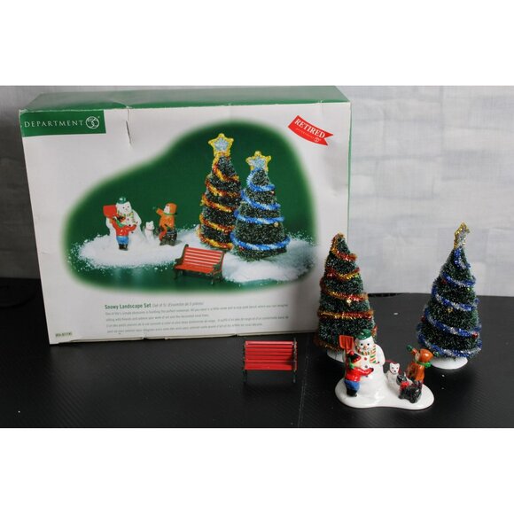 Department 56 Village Accessories Snowy Landscape #56.52990